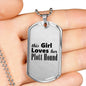 Plott Hound - Luxury Dog Tag Necklace