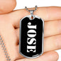 Jose v2 - Luxury Dog Tag Necklace