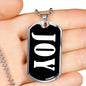 Joy v02 - Luxury Dog Tag Necklace