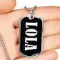 Lola v02 - Luxury Dog Tag Necklace