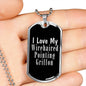 Love My Wirehaired Pointing Griffon v3 - Luxury Dog Tag Necklace