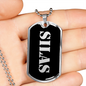 Silas v2 - Luxury Dog Tag Necklace