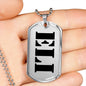 Eli - Luxury Dog Tag Necklace