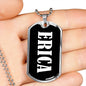 Erica v02 - Luxury Dog Tag Necklace