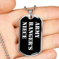 Army Ranger's Niece v3 - Luxury Dog Tag Necklace