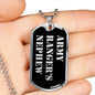 Army Ranger's Nephew v2 - Luxury Dog Tag Necklace