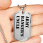 Army Ranger's Uncle - Luxury Dog Tag Necklace