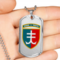35th Marine Infantry Brigade (Ukraine) - Luxury Dog Tag Necklace