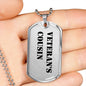 Veteran's Cousin - Luxury Dog Tag Necklace