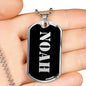 Noah v3 - Luxury Dog Tag Necklace