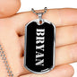 Bryan v3 - Luxury Dog Tag Necklace