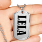 Lela v01 - Luxury Dog Tag Necklace