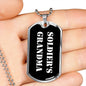 Soldier's Grandma v3 - Luxury Dog Tag Necklace