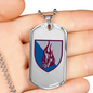 45th Air Assault Brigade (Ukraine) - Luxury Dog Tag Necklace