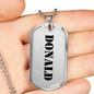 Donald - Luxury Dog Tag Necklace