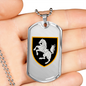1st Tank Brigade (Ukraine) - Luxury Dog Tag Necklace