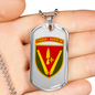 40th Artillery Brigade (Ukraine) - Luxury Dog Tag Necklace