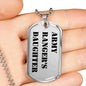 Army Ranger's Daughter - Luxury Dog Tag Necklace