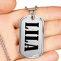Lila v01 - Luxury Dog Tag Necklace