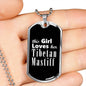 Tibetan Mastiff v2 - Luxury Dog Tag Necklace