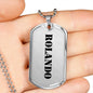 Rolando - Luxury Dog Tag Necklace