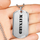 Maynard - Luxury Dog Tag Necklace