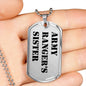 Army Ranger's Sister - Luxury Dog Tag Necklace
