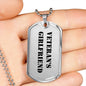 Veteran's Girlfriend - Luxury Dog Tag Necklace