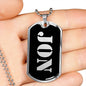 Jon v3 - Luxury Dog Tag Necklace