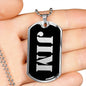 Jim v3 - Luxury Dog Tag Necklace