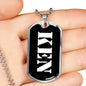 Ken v2 - Luxury Dog Tag Necklace