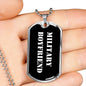 Military Boyfriend v3 - Luxury Dog Tag Necklace
