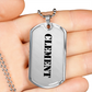 Clement - Luxury Dog Tag Necklace