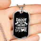 Daddy - Luxury Dog Tag Necklace