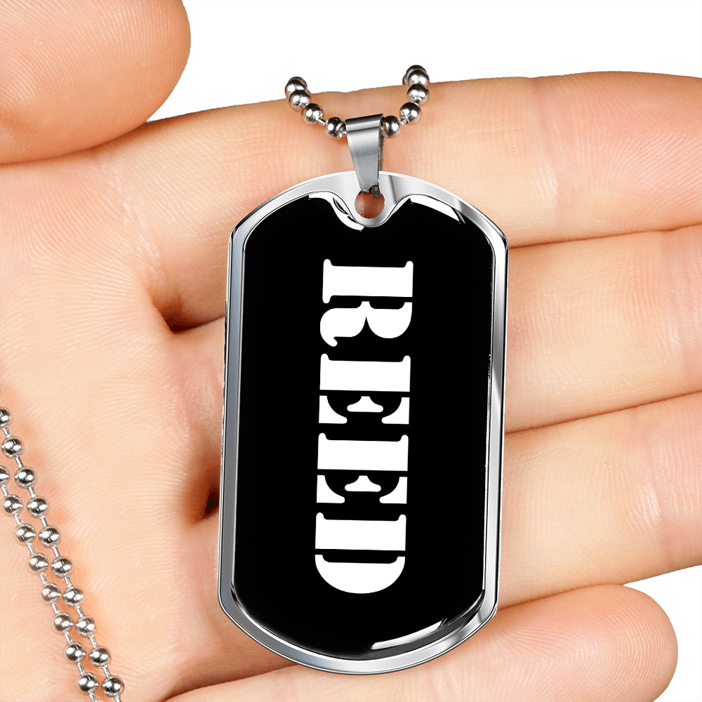 Reed v3 - Luxury Dog Tag Necklace