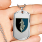 73rd Maritime Special Operations Center (Ukraine) - Luxury Dog Tag Necklace