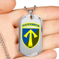 57th Motorized Infantry Brigade (Ukraine) - Luxury Dog Tag Necklace