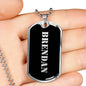 Brendan v3 - Luxury Dog Tag Necklace