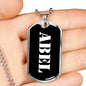 Abel v2 - Luxury Dog Tag Necklace