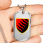55th Artillery Brigade (Ukraine) - Luxury Dog Tag Necklace