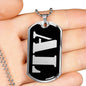 Al v3 - Luxury Dog Tag Necklace