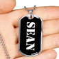 Sean v2 - Luxury Dog Tag Necklace