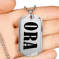 Ora v01 - Luxury Dog Tag Necklace