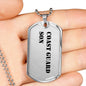Coast Guard Son - Luxury Dog Tag Necklace