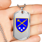 Operational Command East (Ukraine) - Luxury Dog Tag Necklace