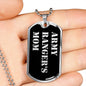 Army Ranger's Mom v2 - Luxury Dog Tag Necklace