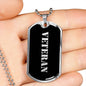 Veteran v2 - Luxury Dog Tag Necklace