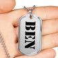 Ben - Luxury Dog Tag Necklace