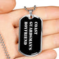 Coast Guardsman's Boyfriend v3 - Luxury Dog Tag Necklace