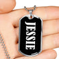 Jessie v02 - Luxury Dog Tag Necklace